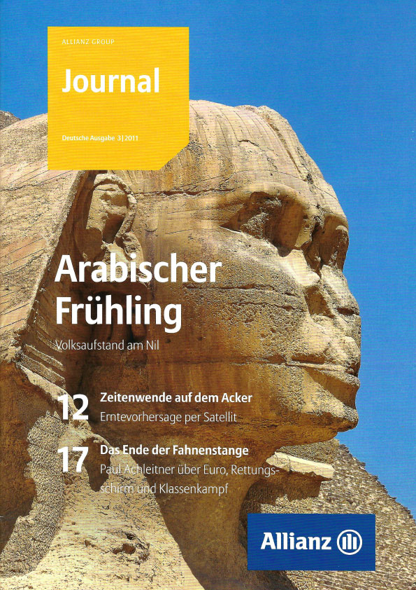 Cover Allianz Journal, Ausgabe 3/2011